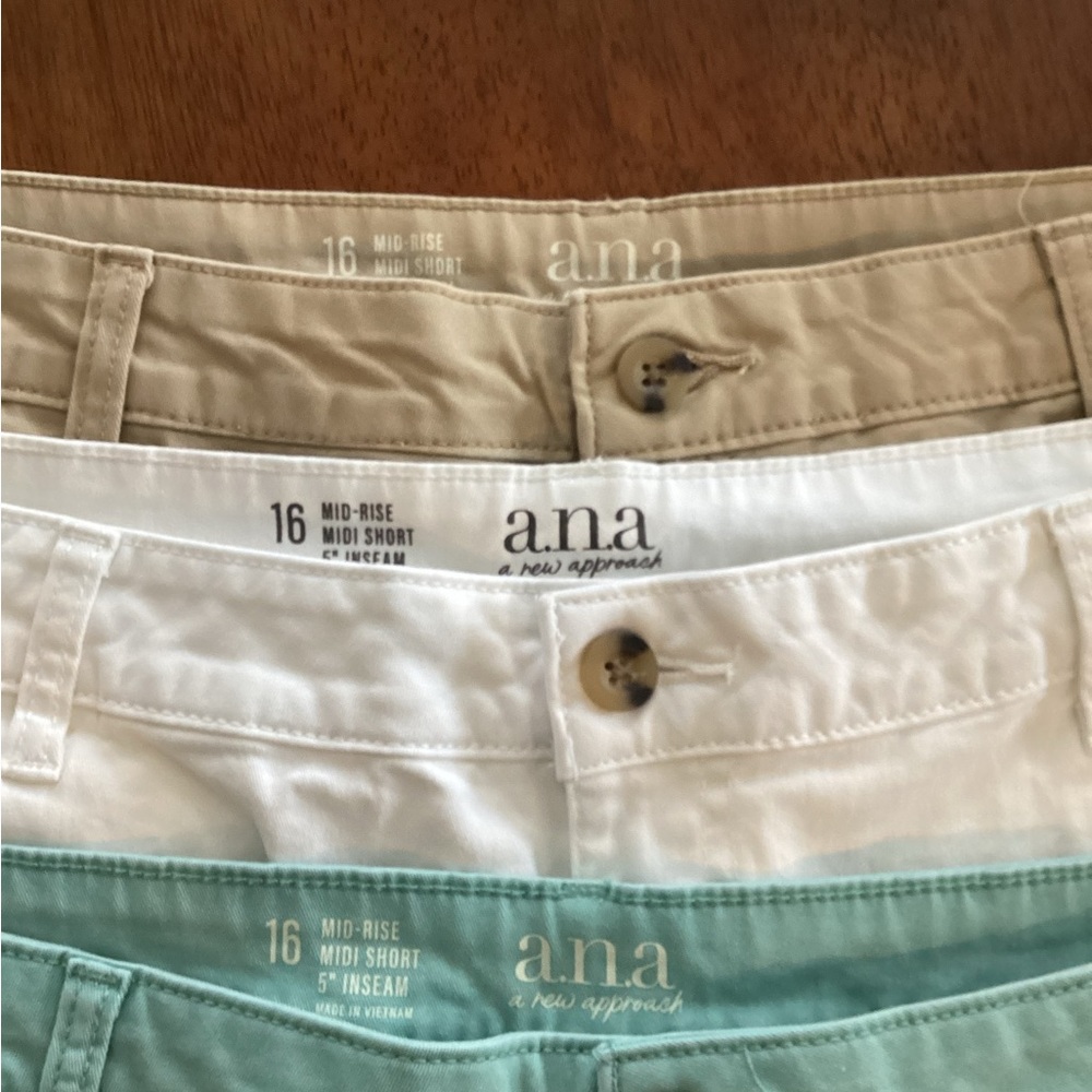 a.n.a shorts great condition all size 16